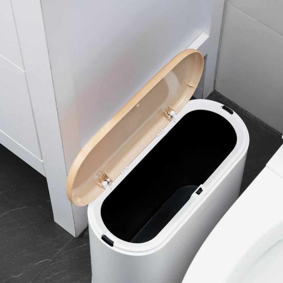 Waste bin Kitchen Move Plastic 10 L-2