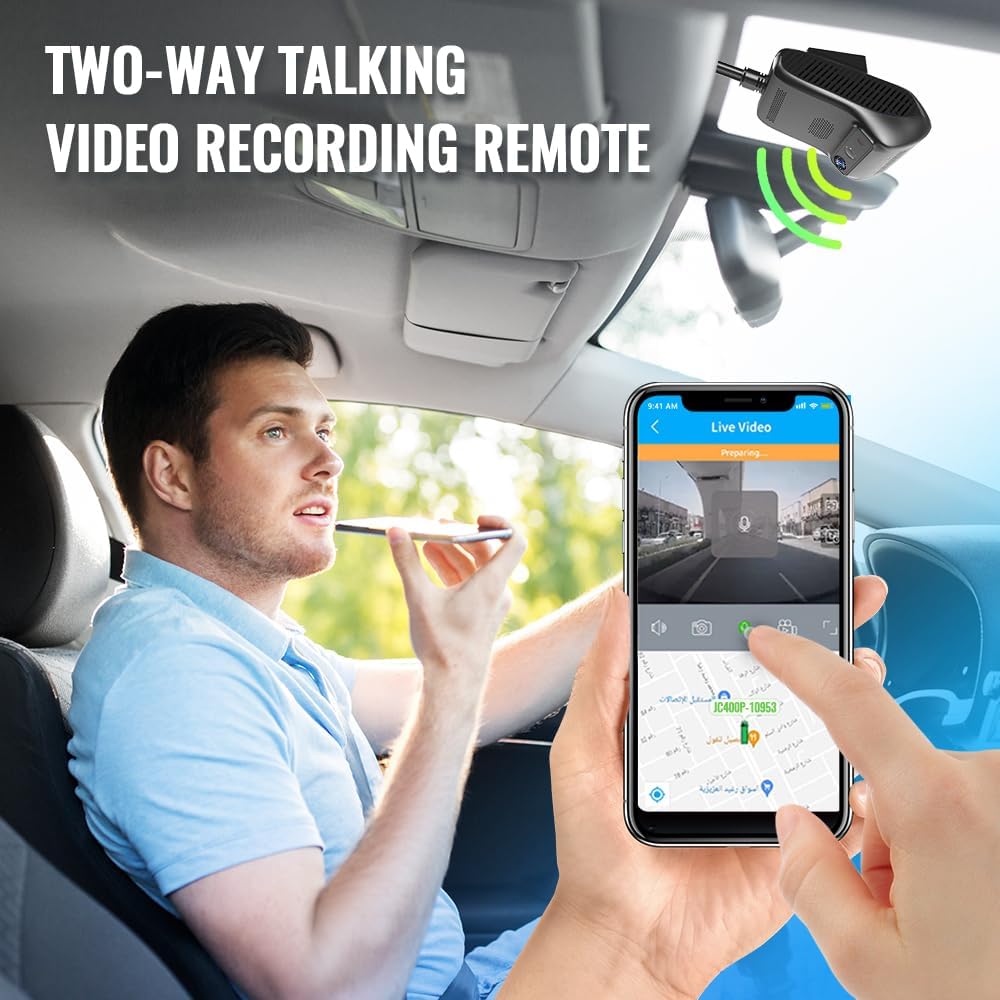 JIMILOT JC261P 4G Front and Inside Dash cam