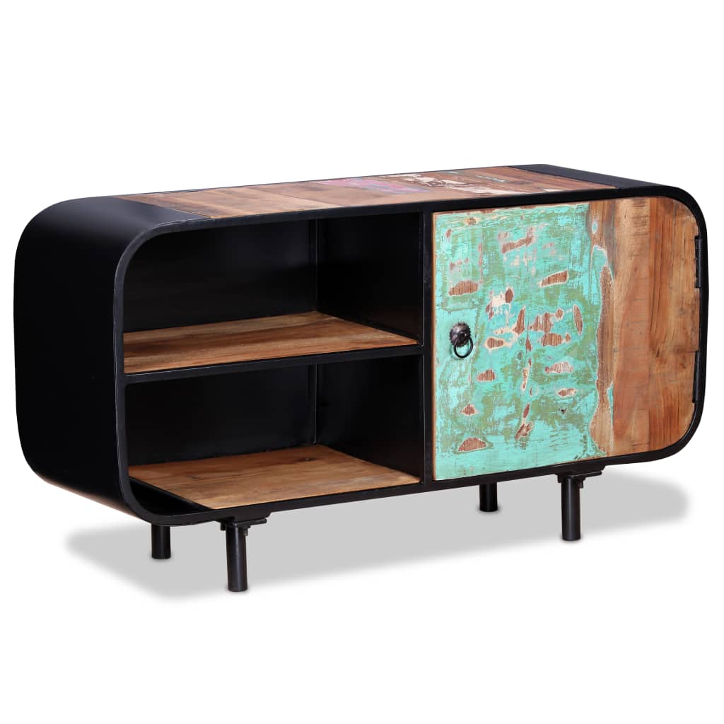 vidaXL TV Stand TV Unit Sideboard Home TV Console Media Unit Reclaimed Wood-4