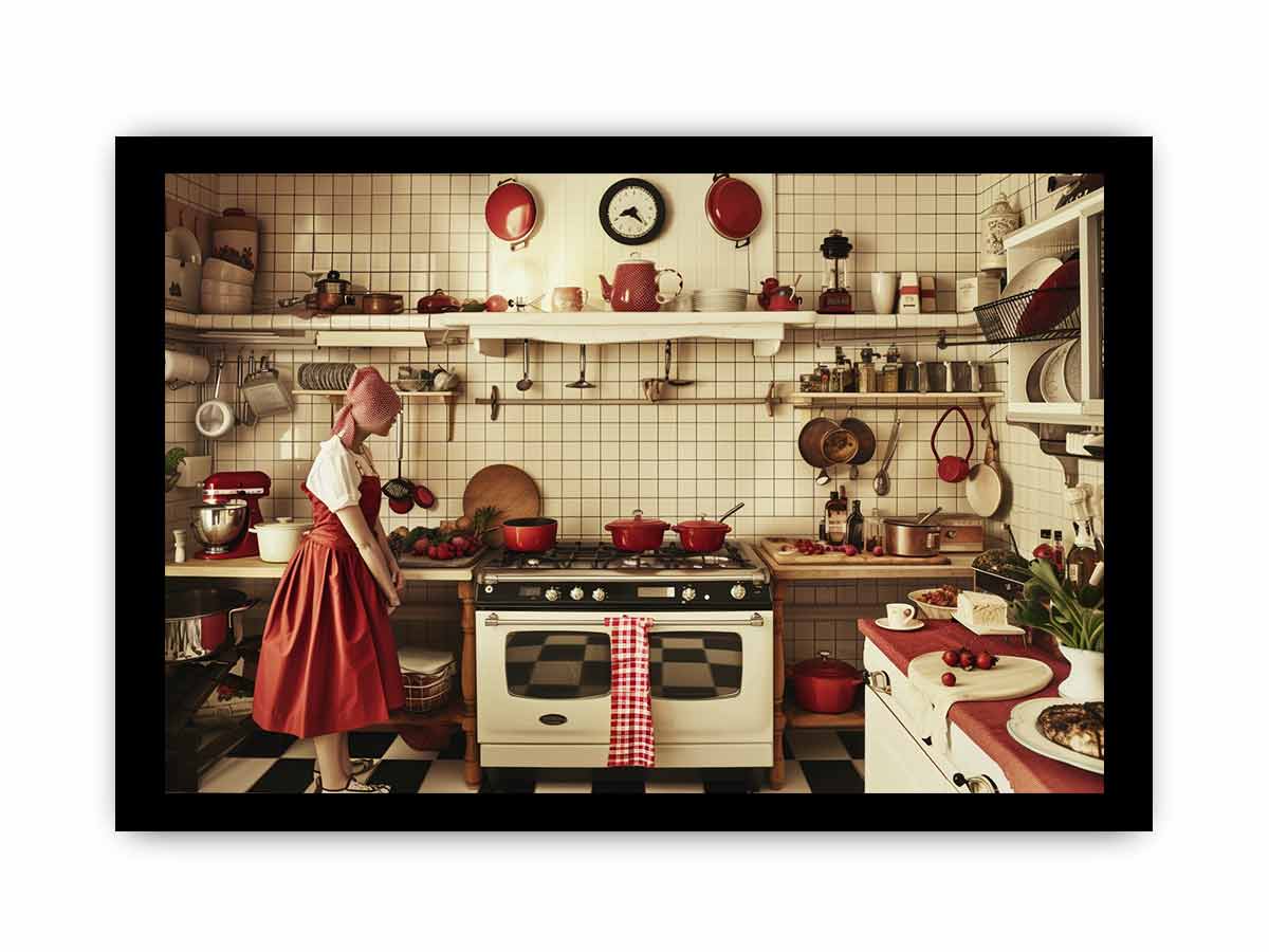 Kitchen Framed Print-2