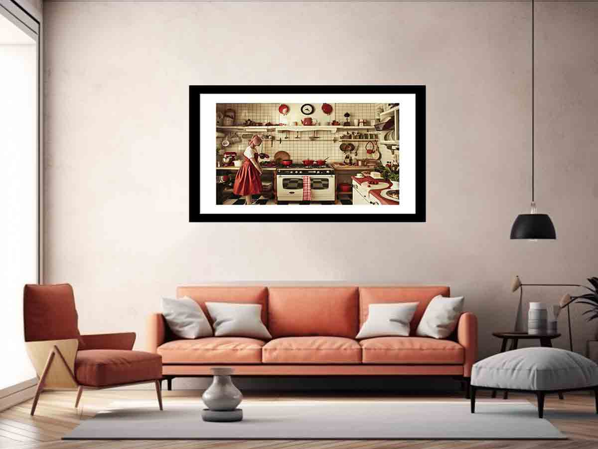 Kitchen Framed Print-4