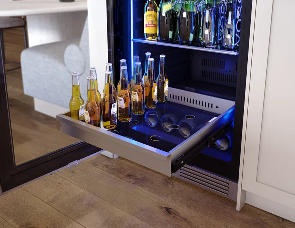 Presrv 161 Cans (12 Oz.) Convertible Beverage Refrigerator with Wine Storage
