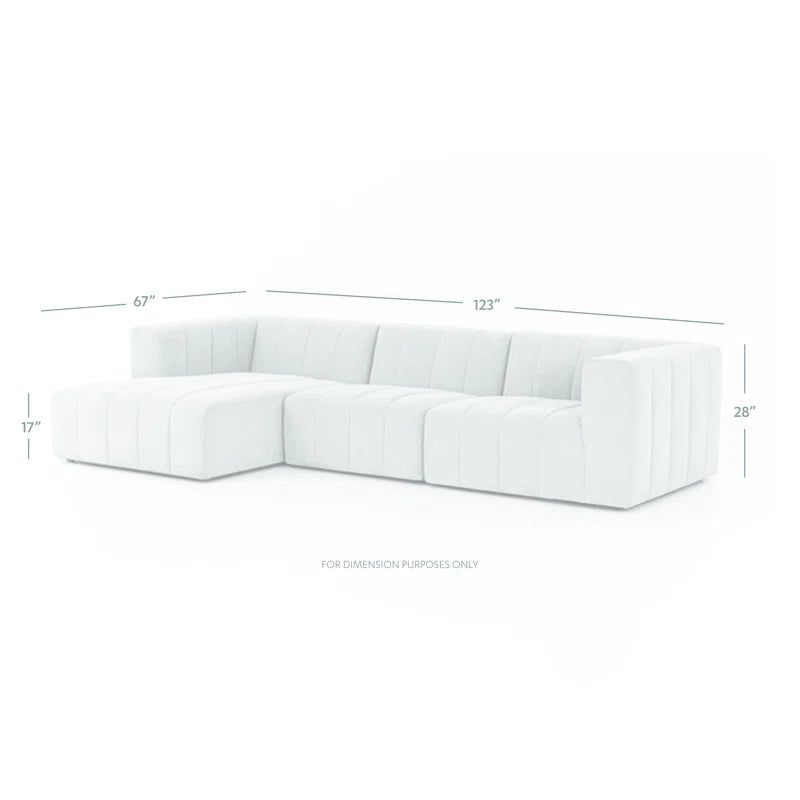 Bowry 3 - Piece Upholstered Sectional