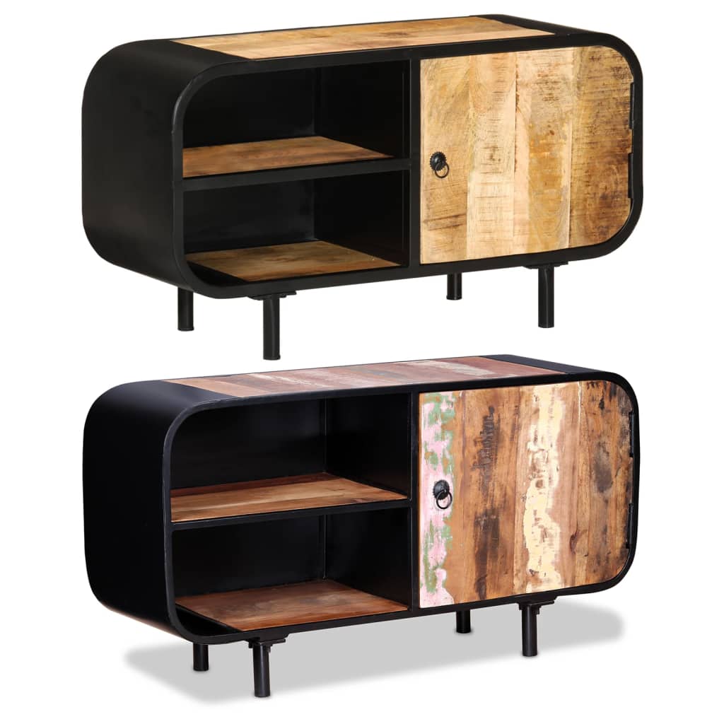 vidaXL TV Stand TV Unit Sideboard Home TV Console Media Unit Reclaimed Wood-5