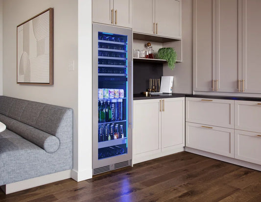 Presrv 161 Cans (12 Oz.) Convertible Beverage Refrigerator with Wine Storage