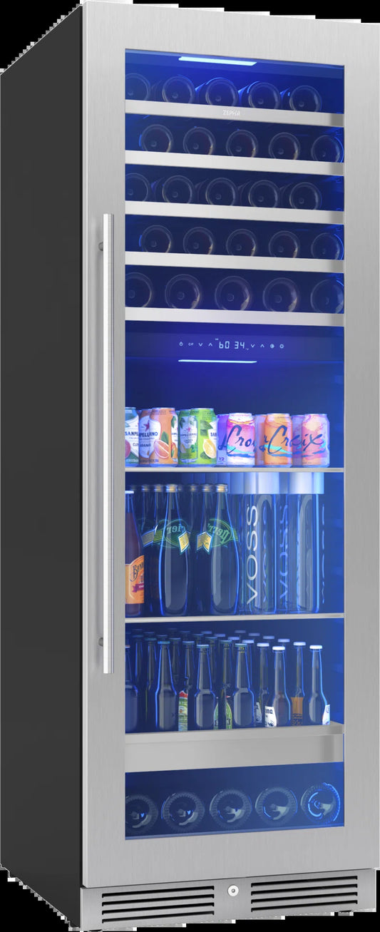 Presrv 161 Cans (12 Oz.) Convertible Beverage Refrigerator with Wine Storage