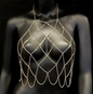 Net Chain Front Breast Bra Body Jewelry