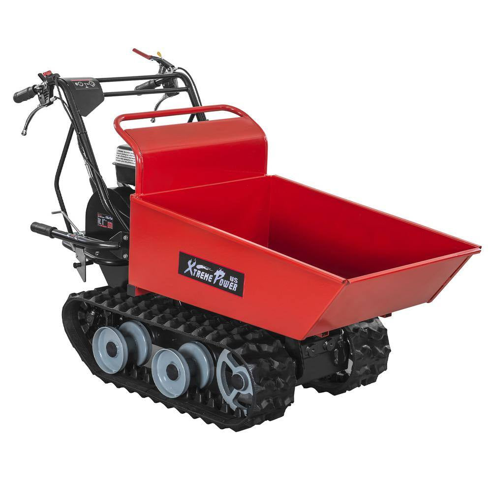 660 Lbs. Capacity 6.5 HP 196Cc All-Terrain Track Barrow Dumper with Kohler SH265 Engine