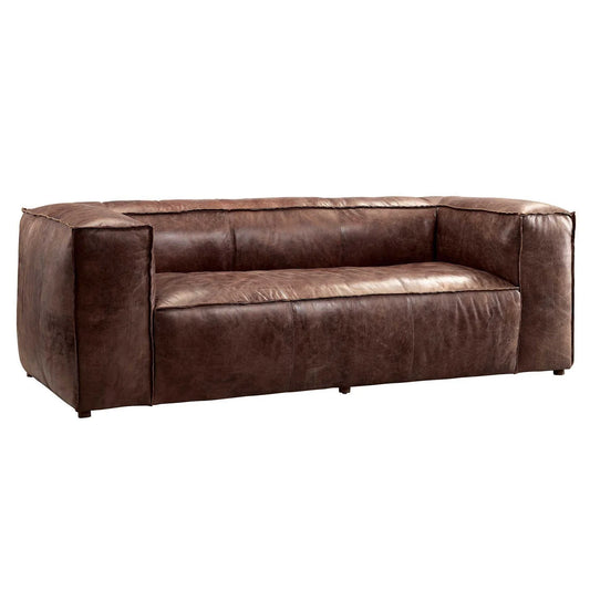 Brancaster Sofa in Retro Brown Top Grain Leather