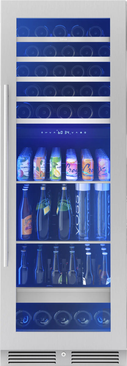 Presrv 161 Cans (12 Oz.) Convertible Beverage Refrigerator with Wine Storage