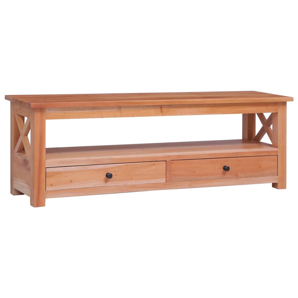 vidaXL TV Stand TV Unit Sideboard TV Console Media Unit Solid Mahogany Wood-1