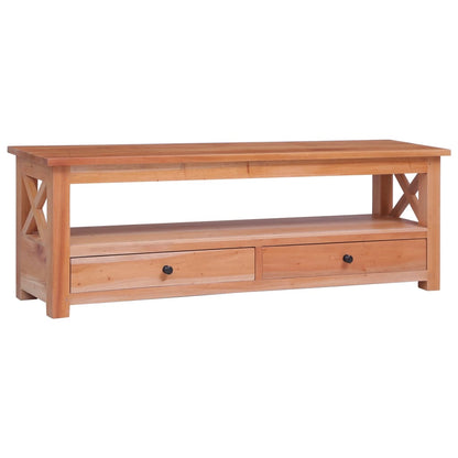 vidaXL TV Stand TV Unit Sideboard TV Console Media Unit Solid Mahogany Wood-1