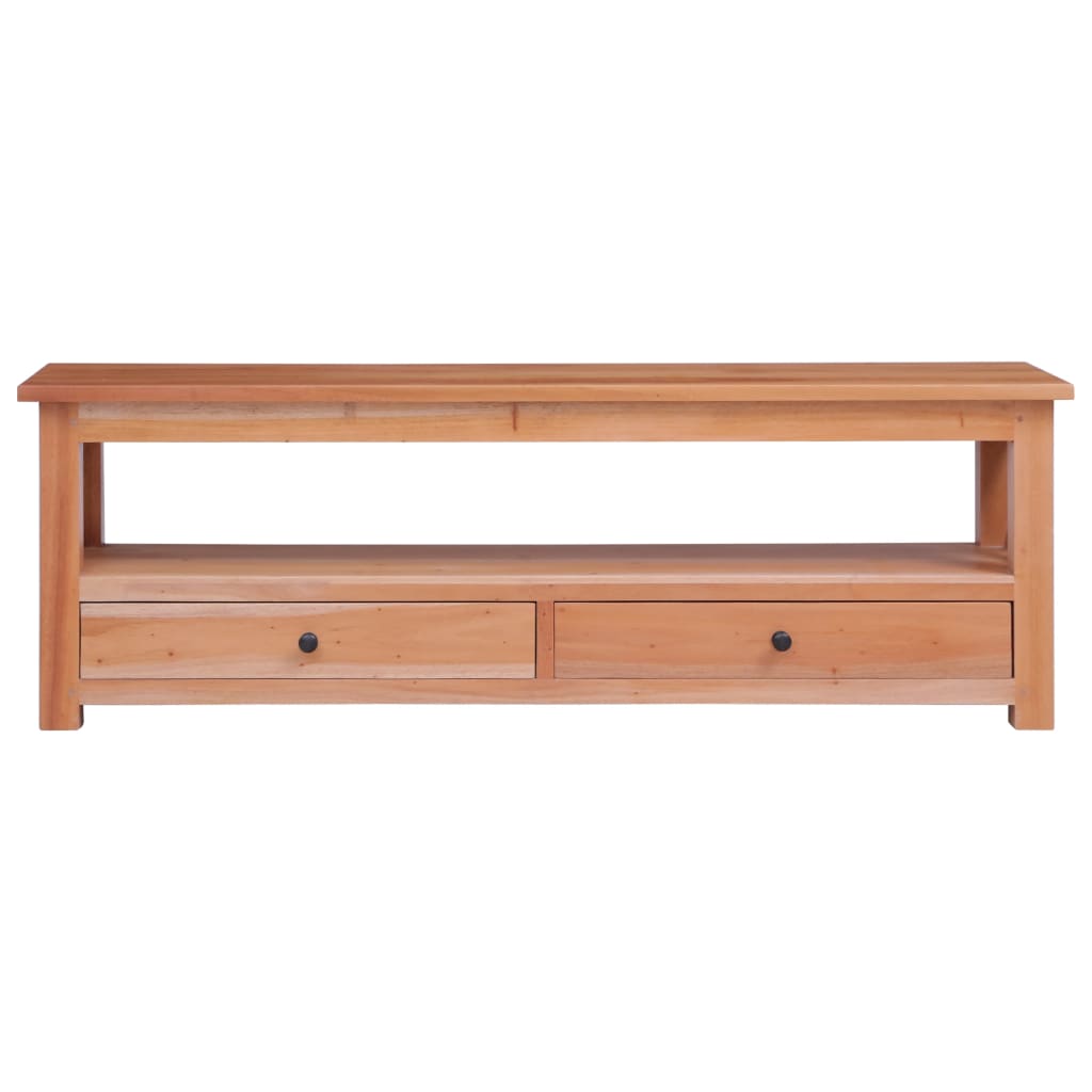 vidaXL TV Stand TV Unit Sideboard TV Console Media Unit Solid Mahogany Wood-2