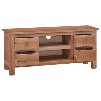 vidaXL TV Stand TV Unit Sideboard TV Console Media Unit Solid Mahogany Wood-0