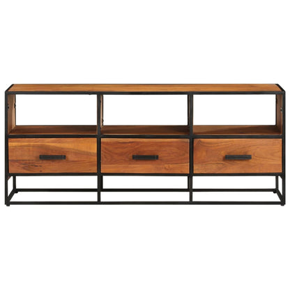 vidaXL TV Stand TV Unit Sideboard Home TV Console Media Unit Rough Mango Wood-1