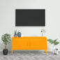 vidaXL TV Stand TV Unit Sideboard Home TV Console Media Unit Cupboard Steel-9