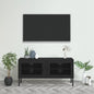 vidaXL TV Stand TV Unit Sideboard Home TV Console Media Unit Cupboard Steel-6