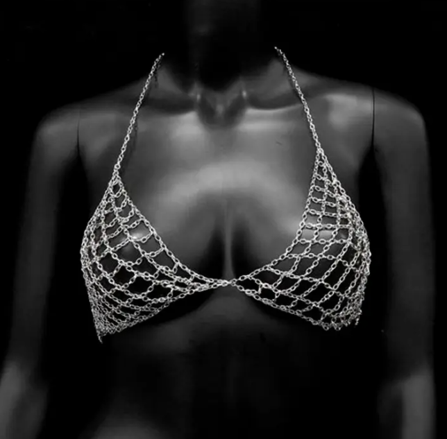 Chain Bra Body Jewelry