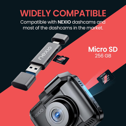 NEXIO High Speed Micro SD/TF card Capacity 256GB