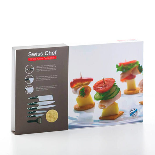 Knife Set Bravissima Kitchen Swiss Chef (6 pcs)-1