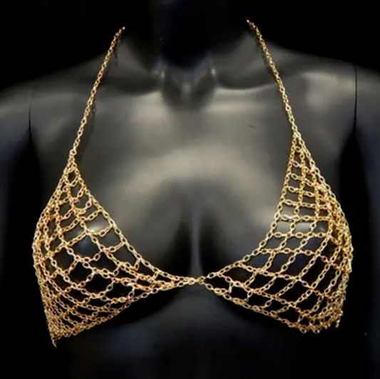 Chain Bra Body Jewelry