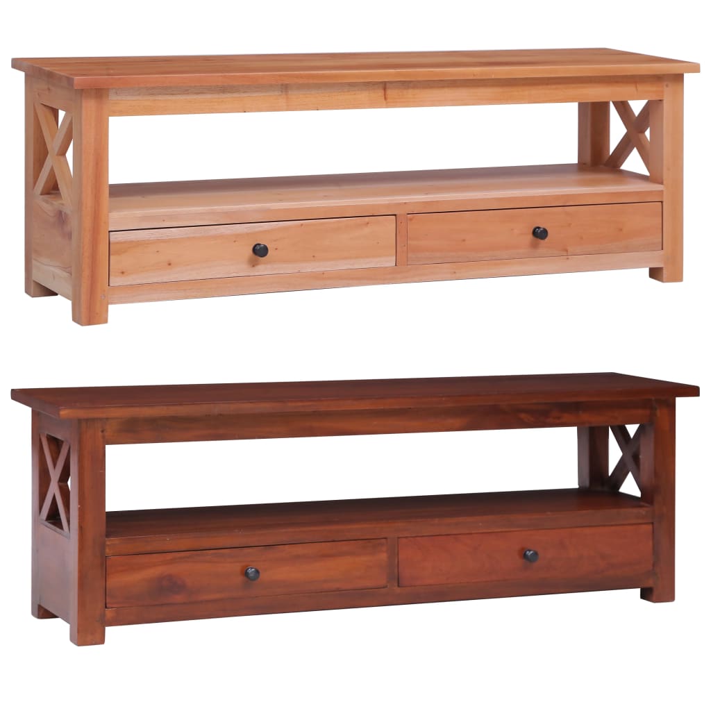 vidaXL TV Stand TV Unit Sideboard TV Console Media Unit Solid Mahogany Wood-5