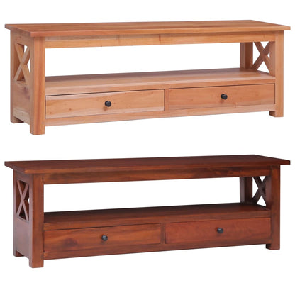 vidaXL TV Stand TV Unit Sideboard TV Console Media Unit Solid Mahogany Wood-5