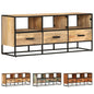 vidaXL TV Stand TV Unit Sideboard Home TV Console Media Unit Rough Mango Wood-5